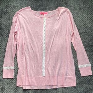 Lilly Pulitzer Blush Pink Sweater | Size S
